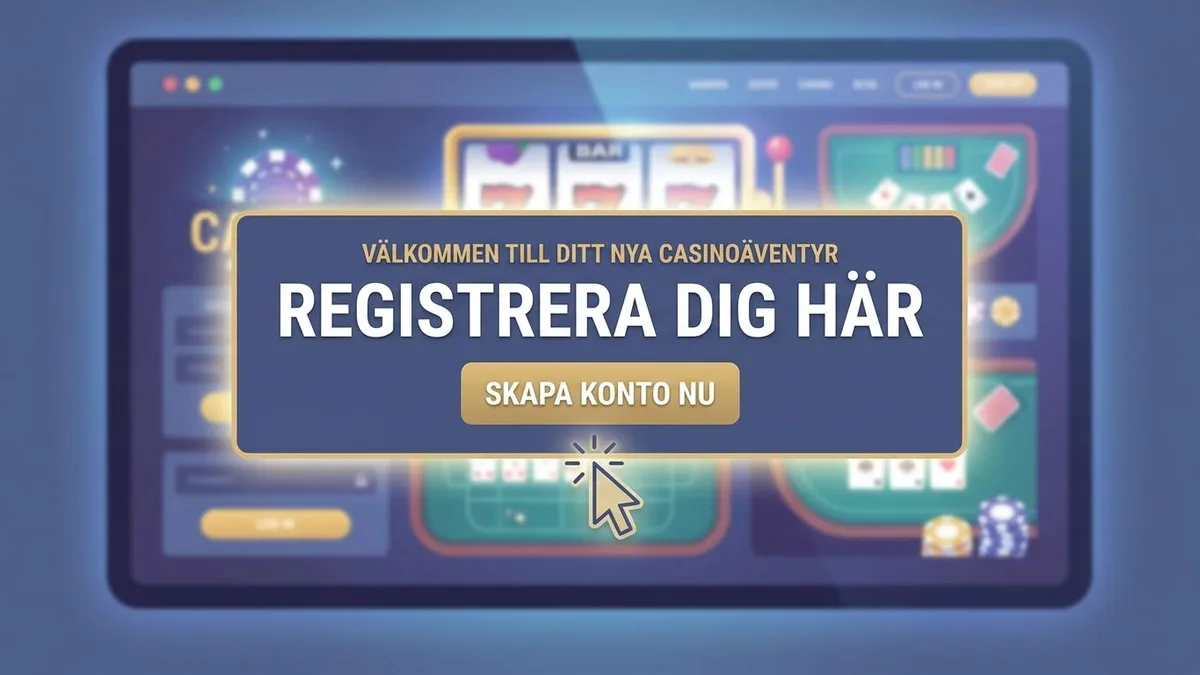 Registrera dig med bonus
